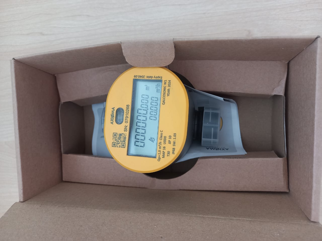 Axioma Ultrasonic Cold Water Meter 15mm