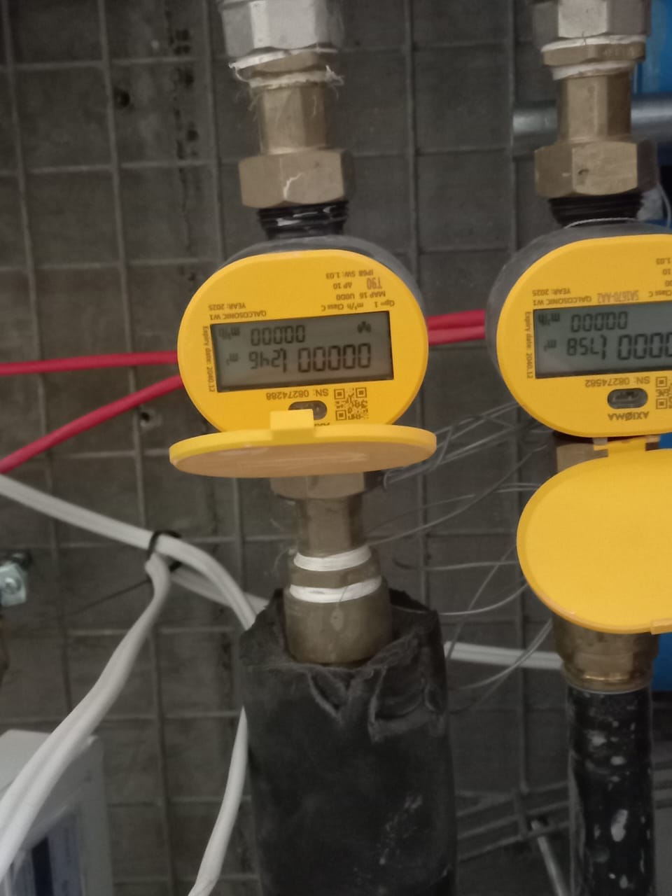 Axioma Ultrasonic Hot Water Meter 20mm