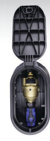 Surface Water Meter Boxes - Brass Meter 15mm