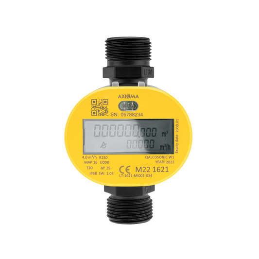 Axioma Ultrasonic Cold Water Meter 15mm