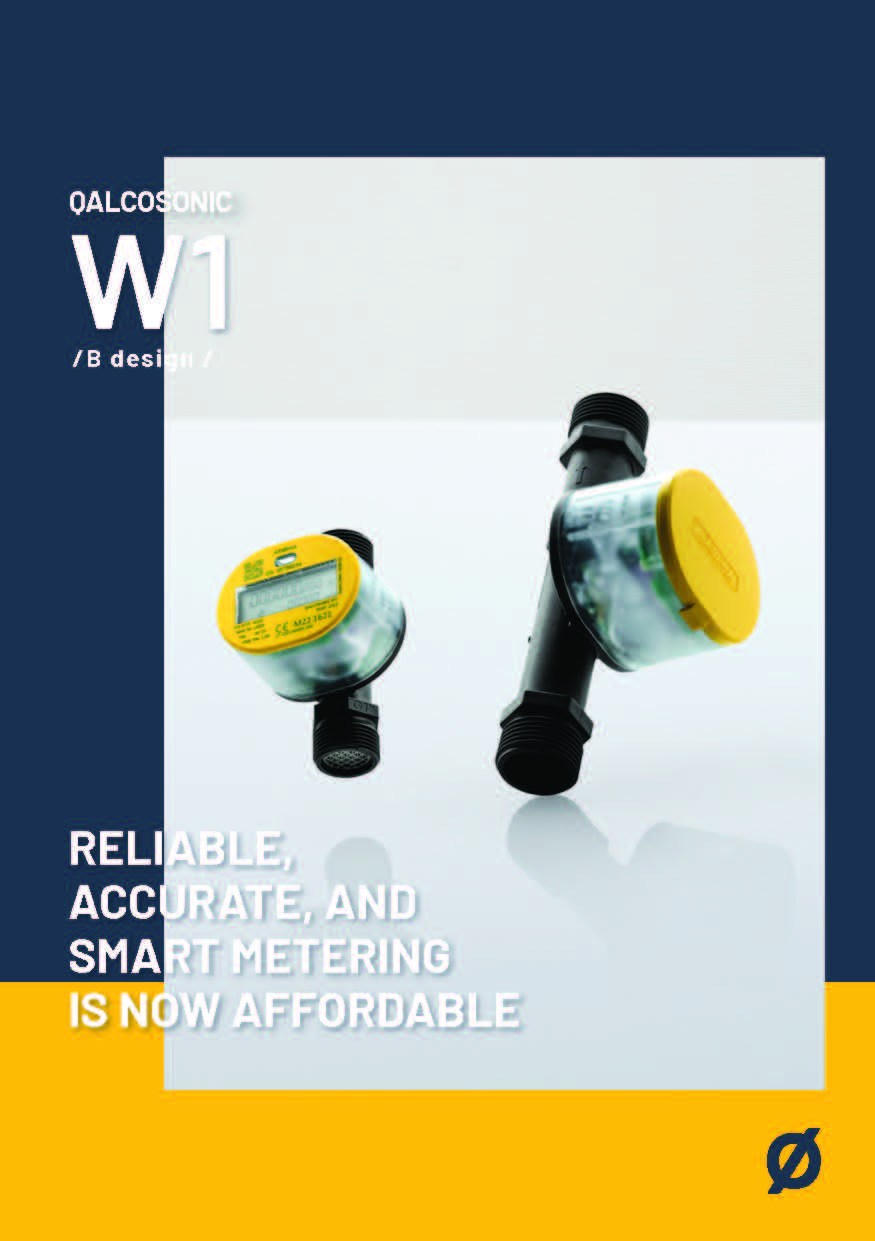 Axioma Ultrasonic Cold Water Meter 20mm