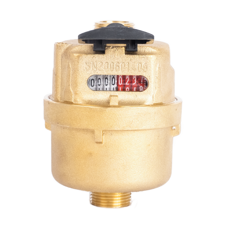 Brass Piston Domestic Water Meter 15mm