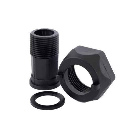 Water Meter Plastic Tail, Nut & Washer 15mm